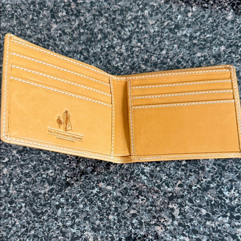 NWOT J Peterman Sold Out Baseball glove wallet